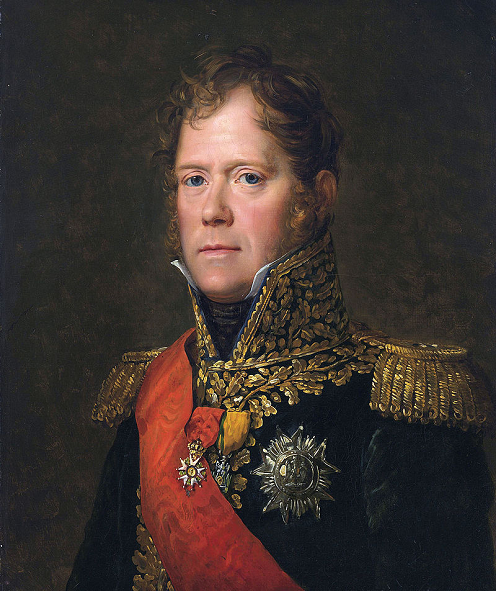 Michel Ney, commandant en chef du 6e corps - Huile sur toile de Franois Grard - vers 1805